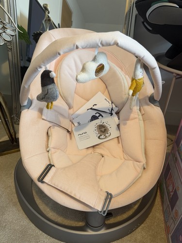 Nuna leaf baby - rocker, pink